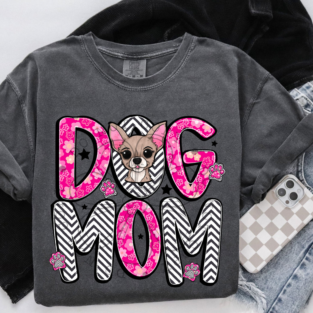 Dog Mom DTF Print