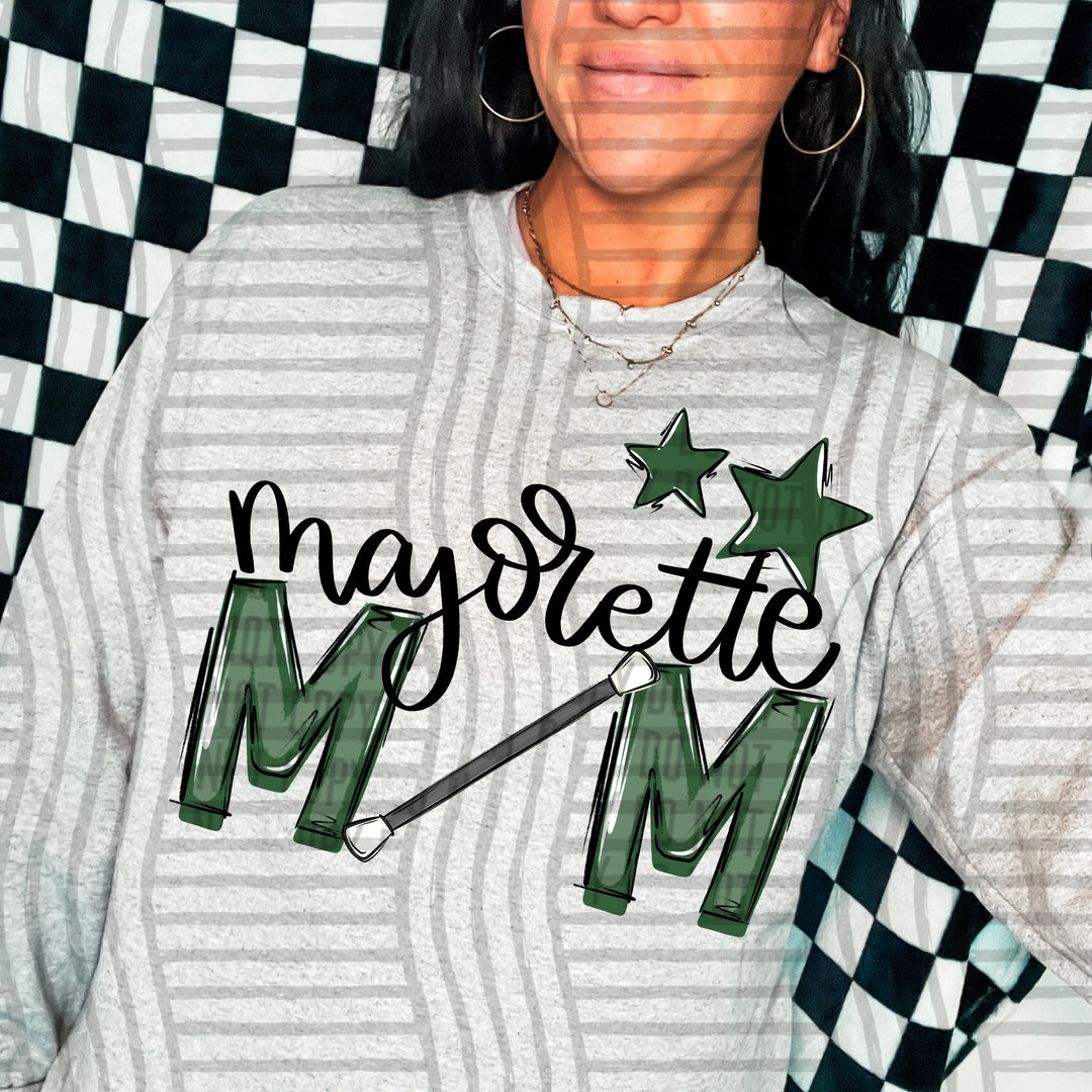 Sports Mom Majorette DTF Print
