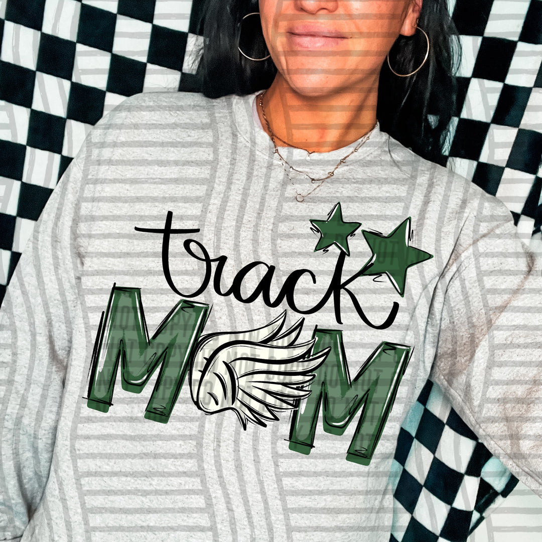 Sports Mom Track DTF Print