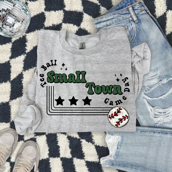 Small Town Tee Ball DTF Print