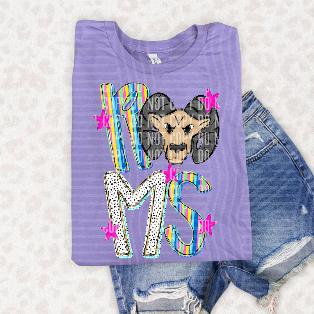 Happy Chaos Mascot Heads DTF Print
