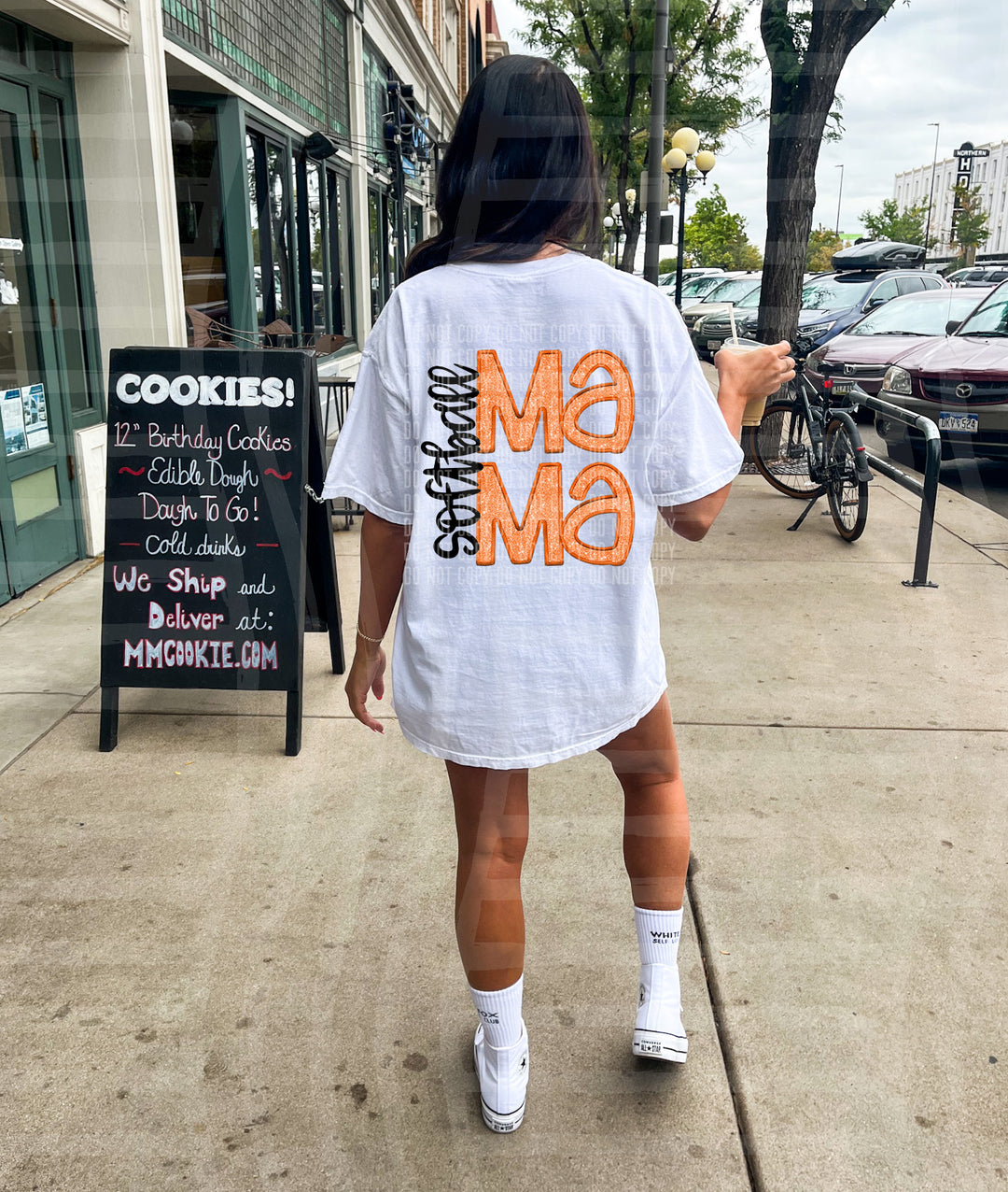 Sports Mama Softball DTF Print