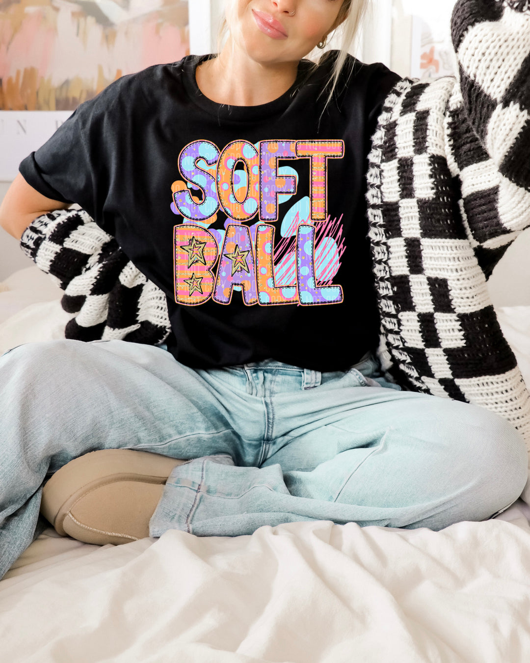 Springy Sports Phrases DTF Print