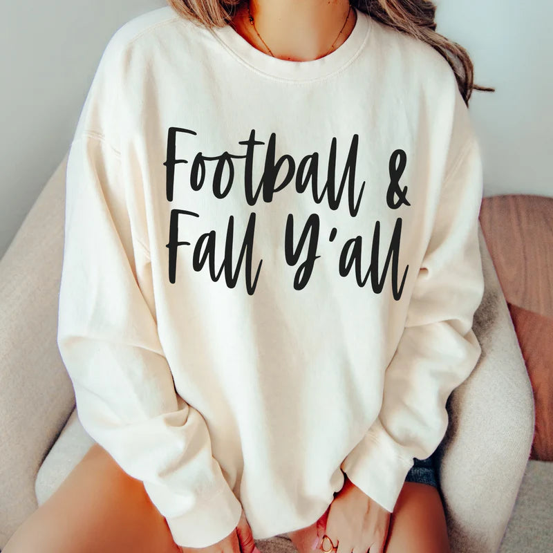 Football and Fall Y’all DTF Print