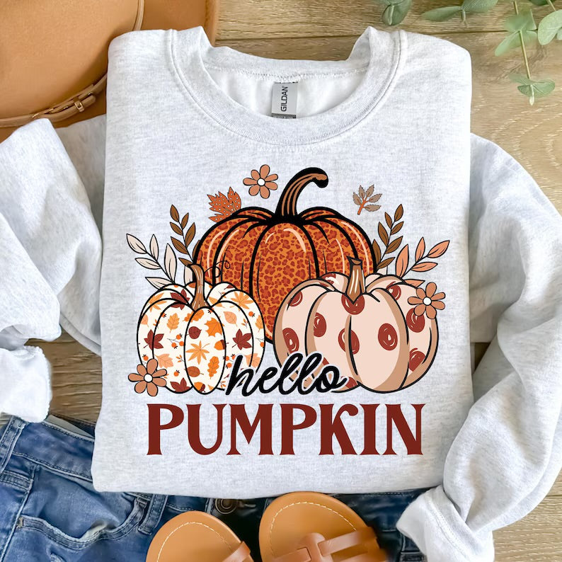 Hello Pumpkin Sweatshirt