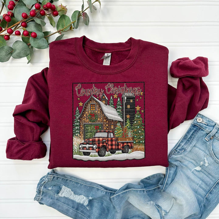 Country Christmas DTF Print