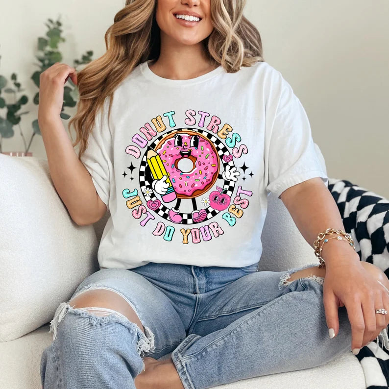 Donut Stress On The Test DTF Print