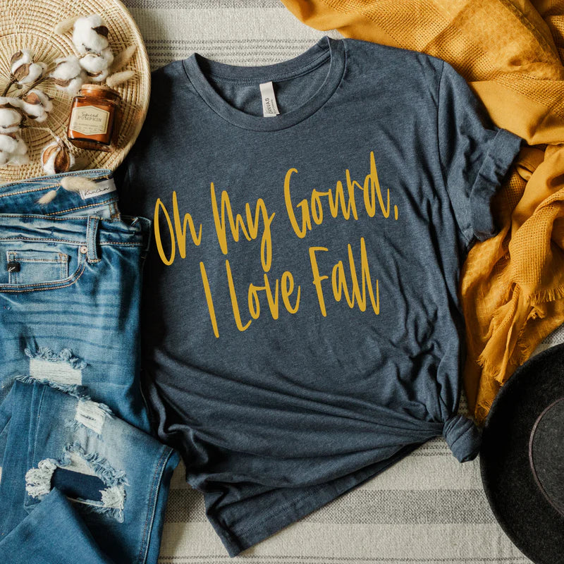 Oh My Gourd I Love Fall DTF Print