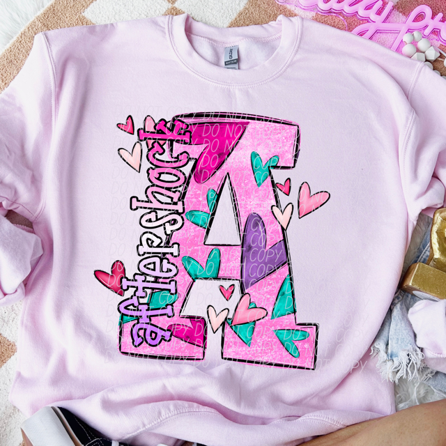 Valentine's Day Mascots DTF Print