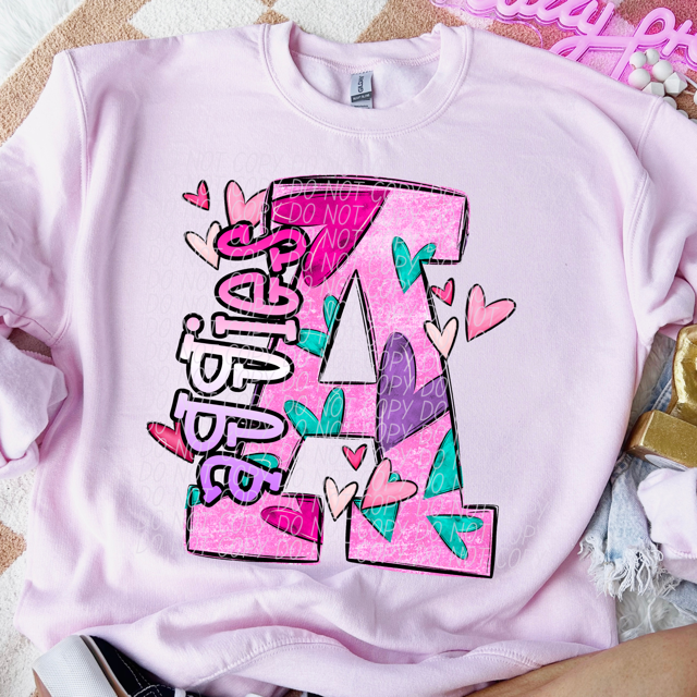 Valentine's Day Mascots DTF Print