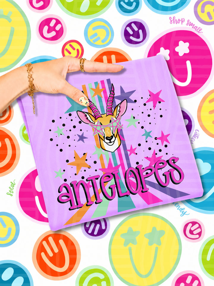 Starry Eyes Rainbow Mascots DTF Print