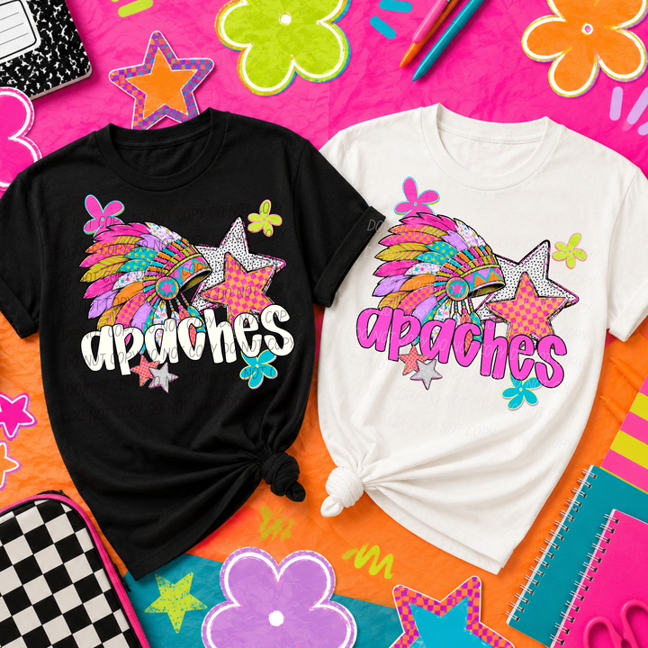 Pattern Pop Mascots DTF Print