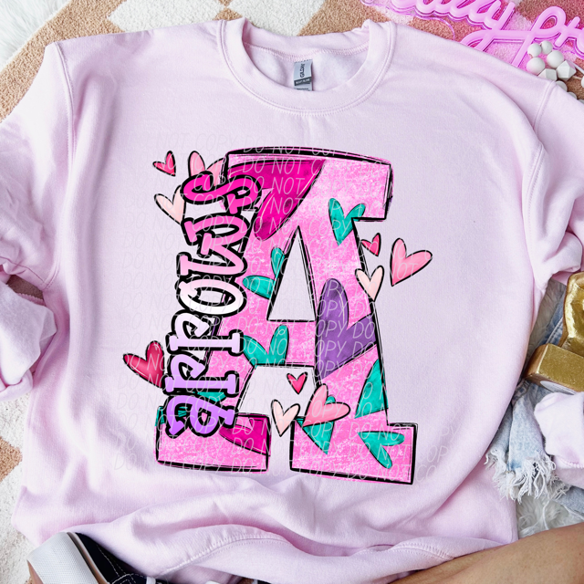 Valentine's Day Mascots DTF Print