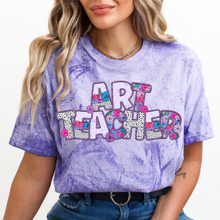 Pretty In Purple School Careers DTF Print