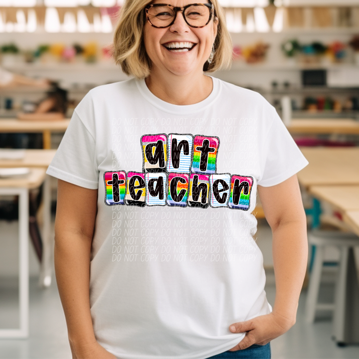 School Daze Titles DTF Print