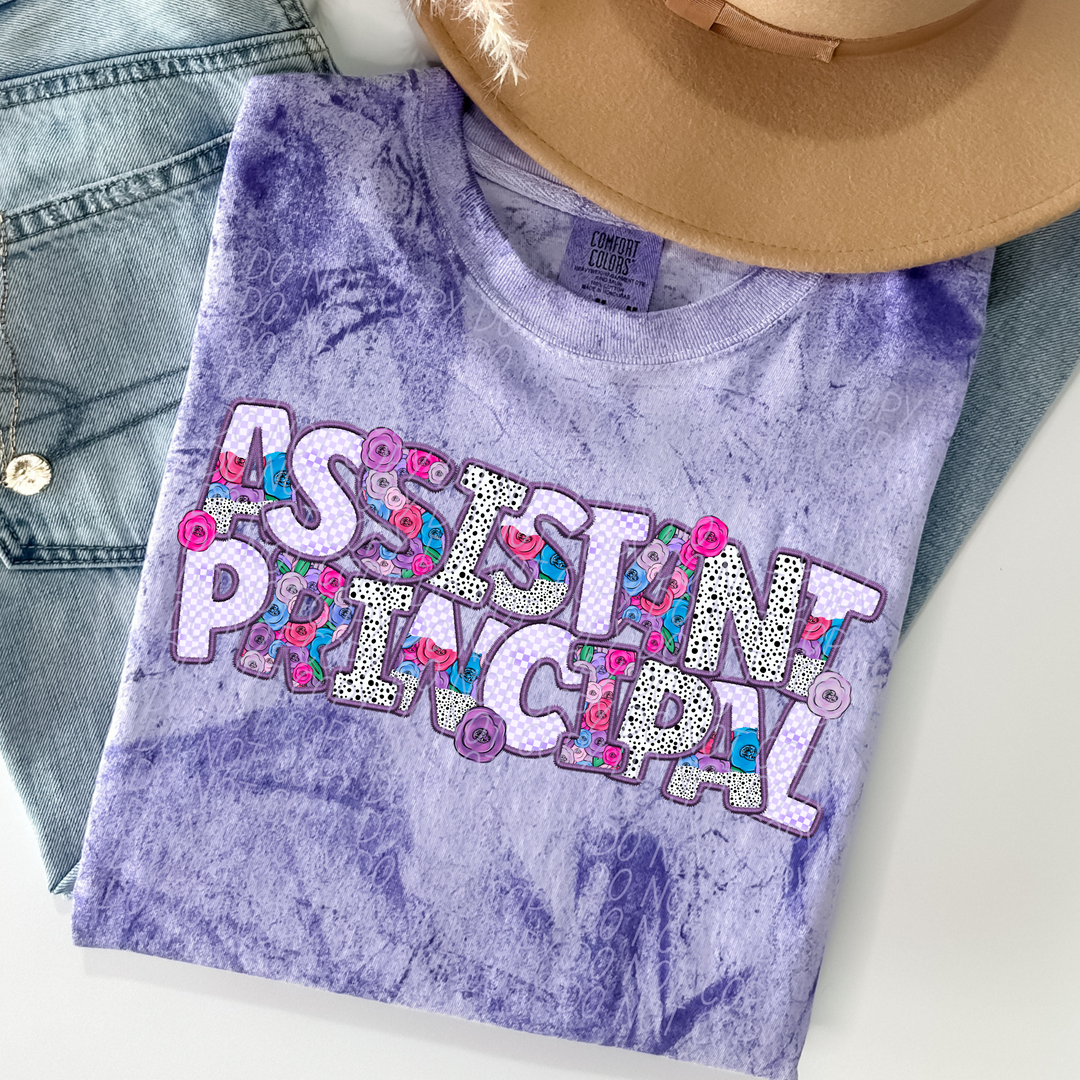 Pretty In Purple School Careers DTF Print