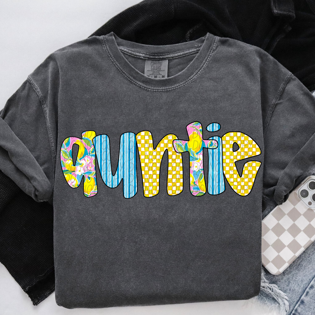 Citrus Names DTF Print