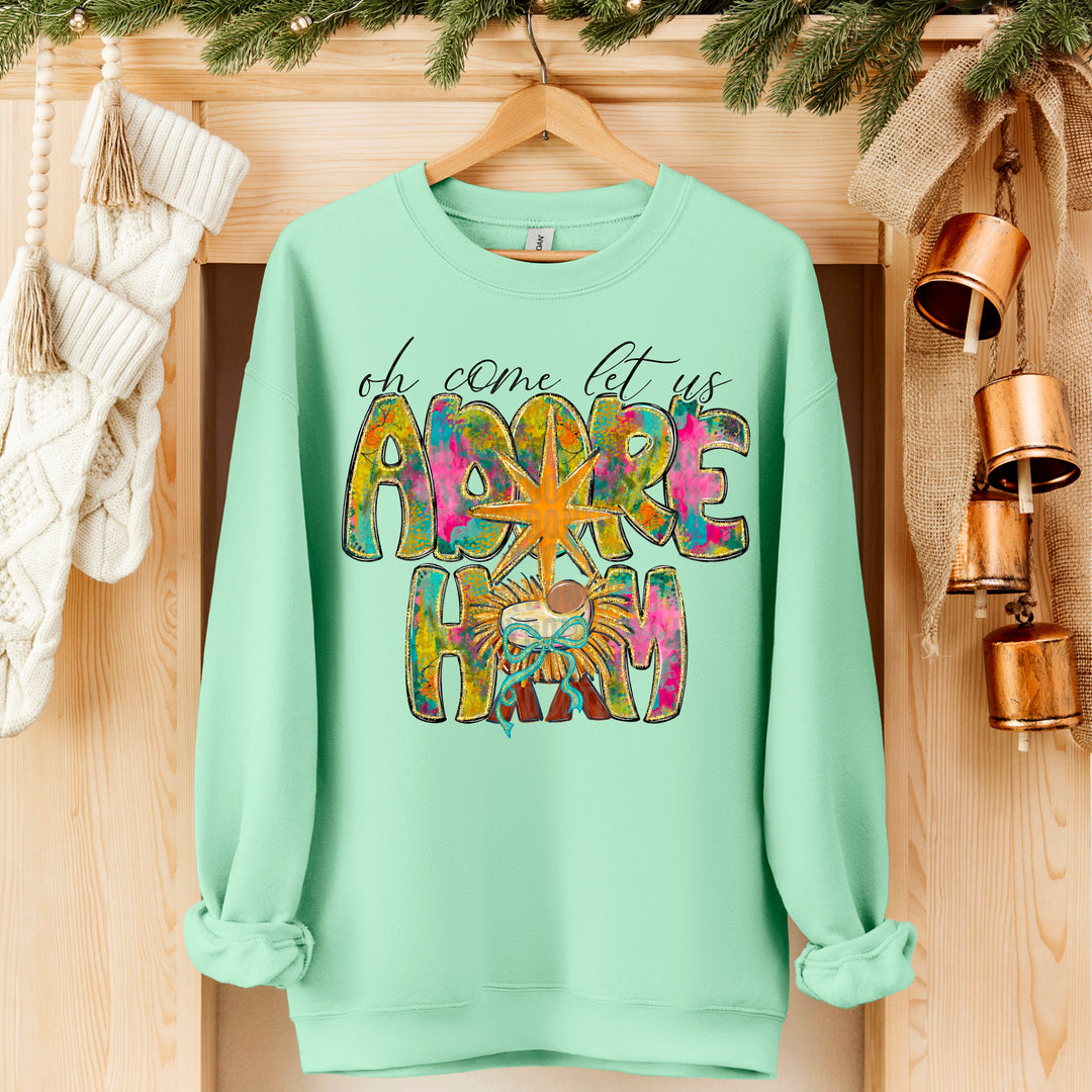 Adore Him DTF Print