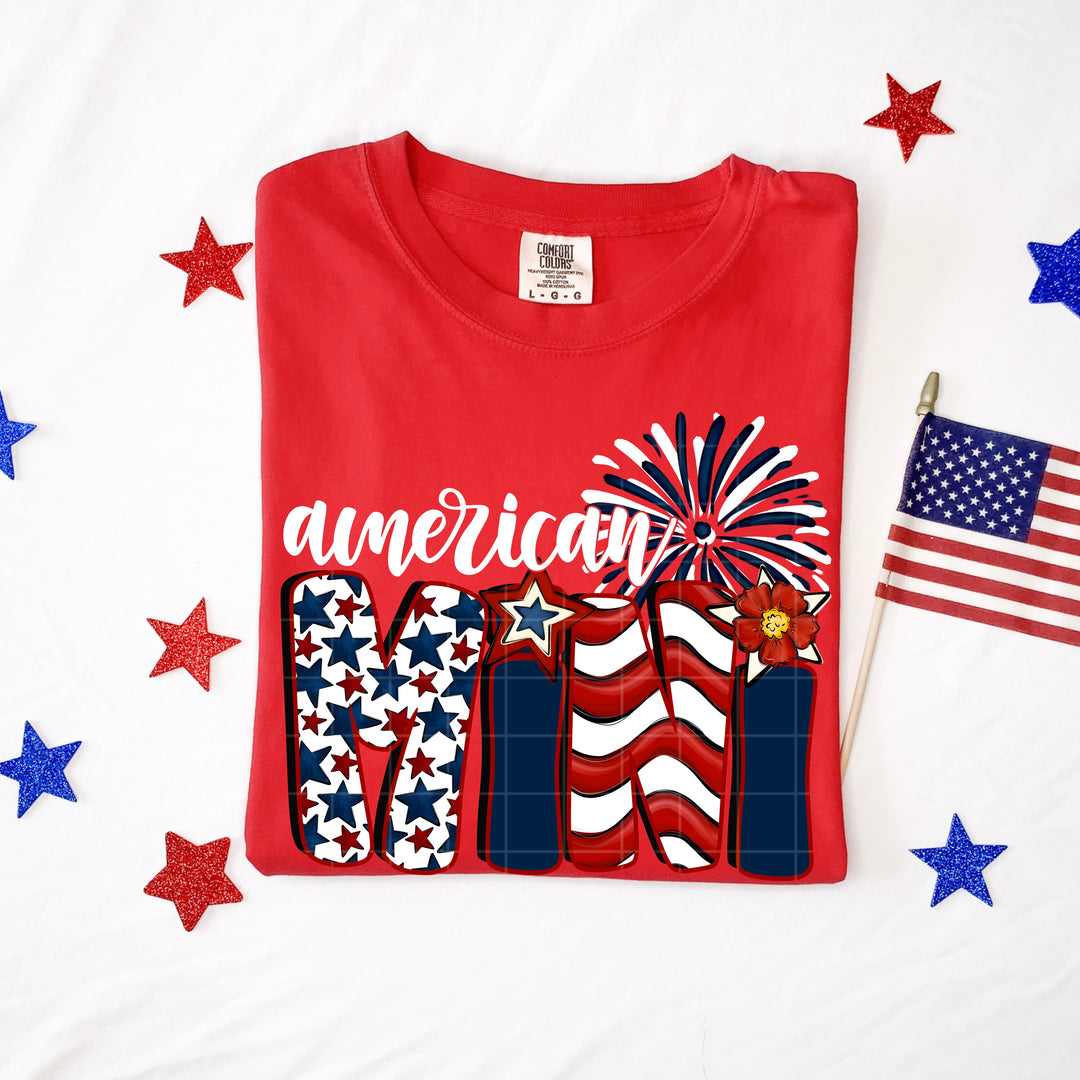 American Mama/Mini DTF Print