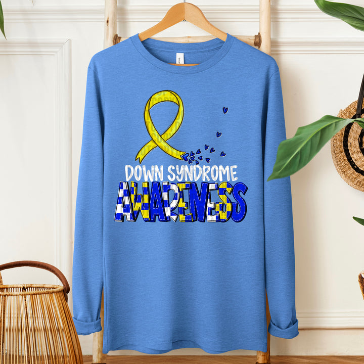 Awareness Doodle Letters Collection DTF Print