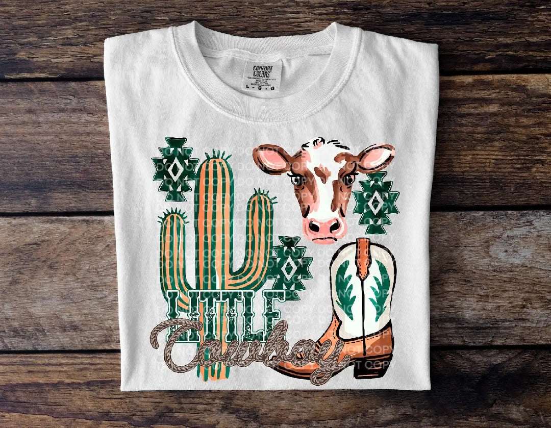 Little Cowboy DTF Print