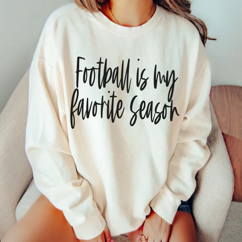 Football Is My Favorite Season DTF Print