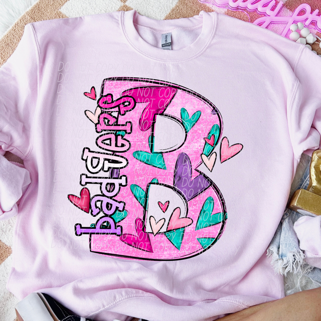 Valentine's Day Mascots DTF Print