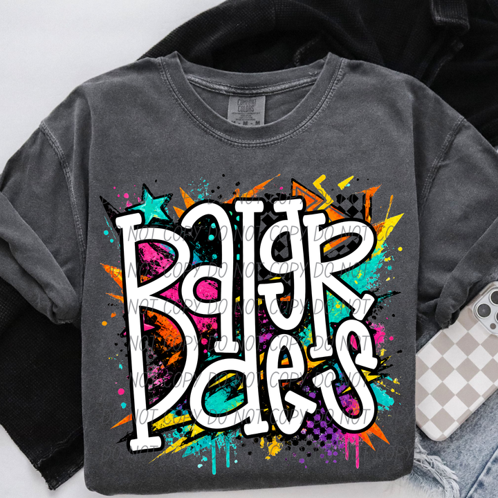 Totally Tubular Mascots DTF Print