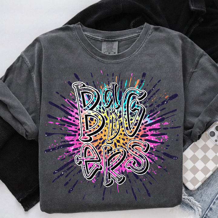 Color Splash Mascots DTF Print
