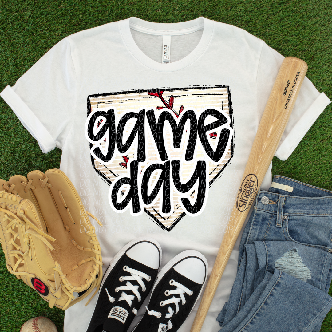 Baseball Game Day Mound DTF Print