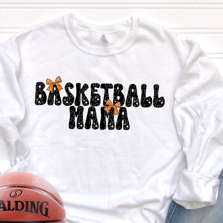 Basketball Mama Bow DTF Print