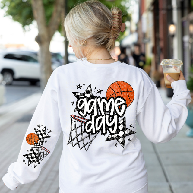 Game Day Sports Checkered Stars Set DTF Print