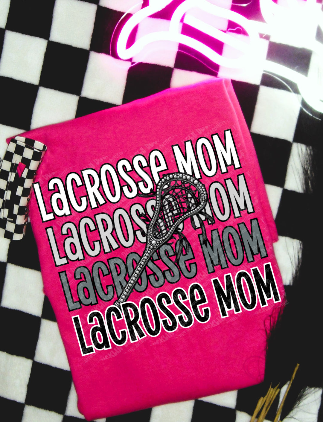 Lacrosse Mom DTF Print