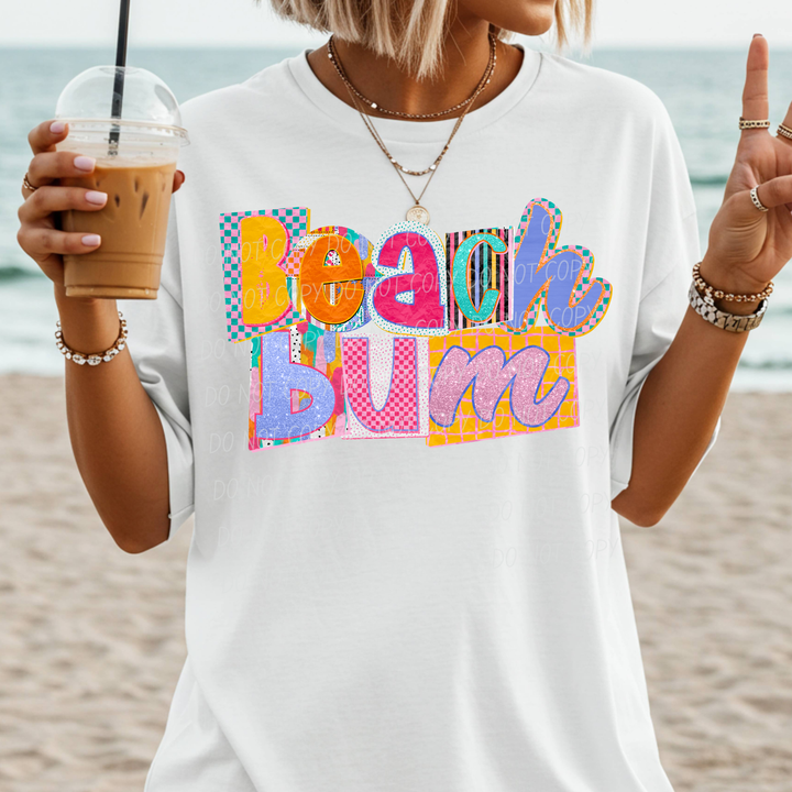 Beach Bum DTF Print