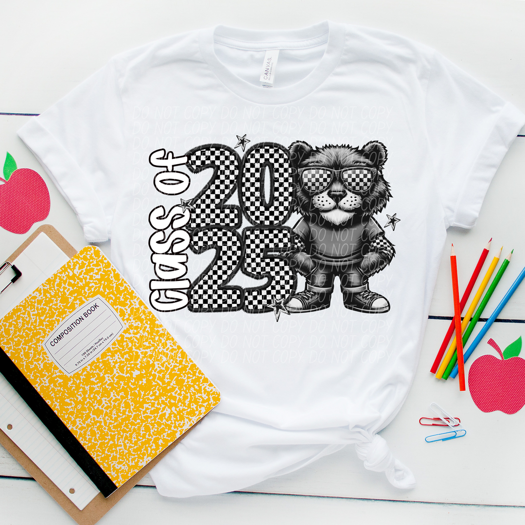 Class Of 2025 Mascots DTF Print