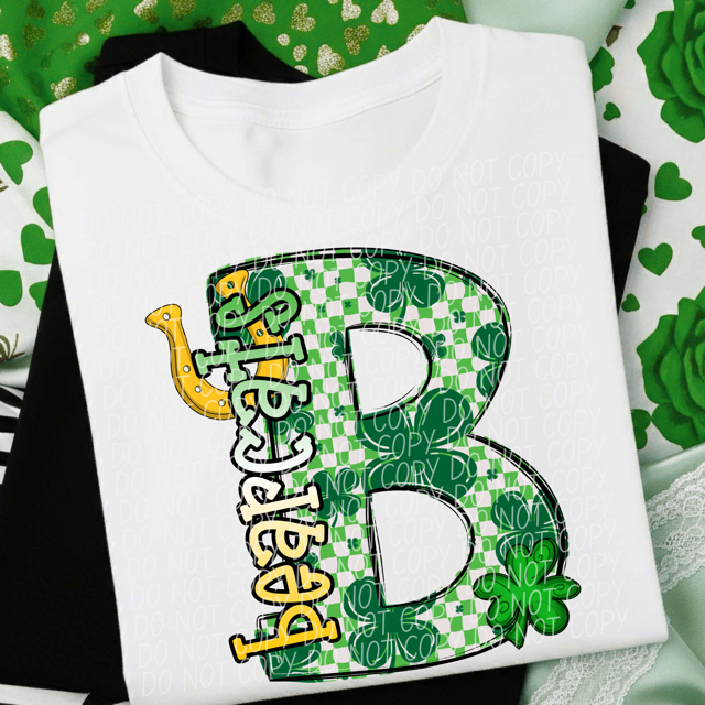 St Patrick's Day Mascots DTF Print