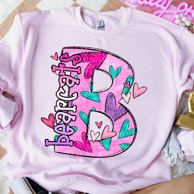 Valentine's Day Mascots DTF Print