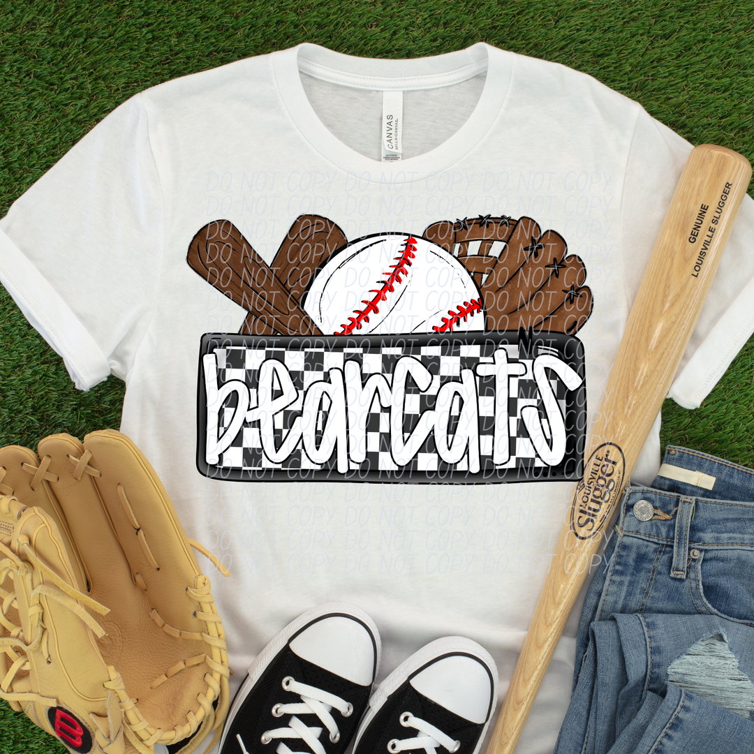 Baseball Mascots DTF Print