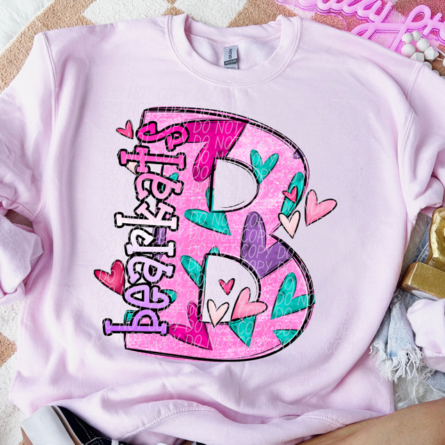 Valentine's Day Mascots DTF Print