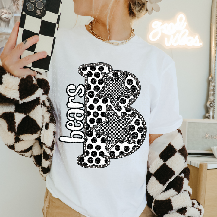 Polka Dot Mascots Youth DTF Print