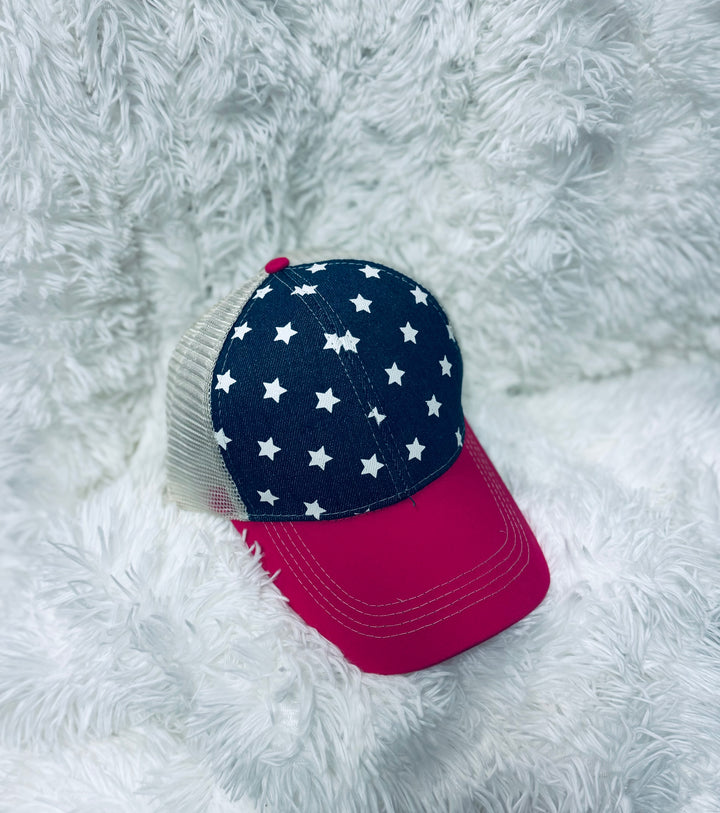 Patriotic Americana Crossback Hat