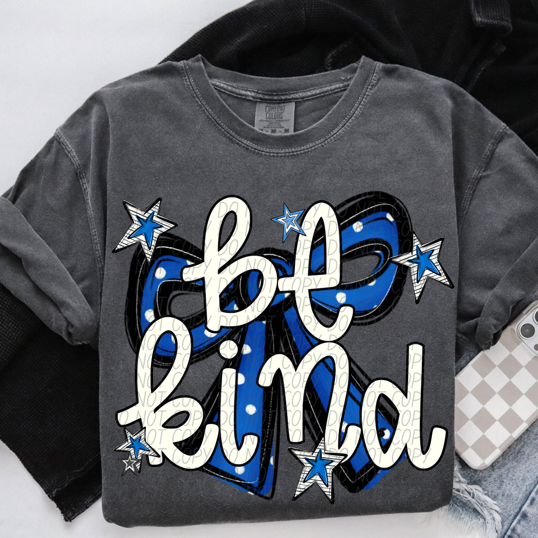 Be Kind Bow DTF Print