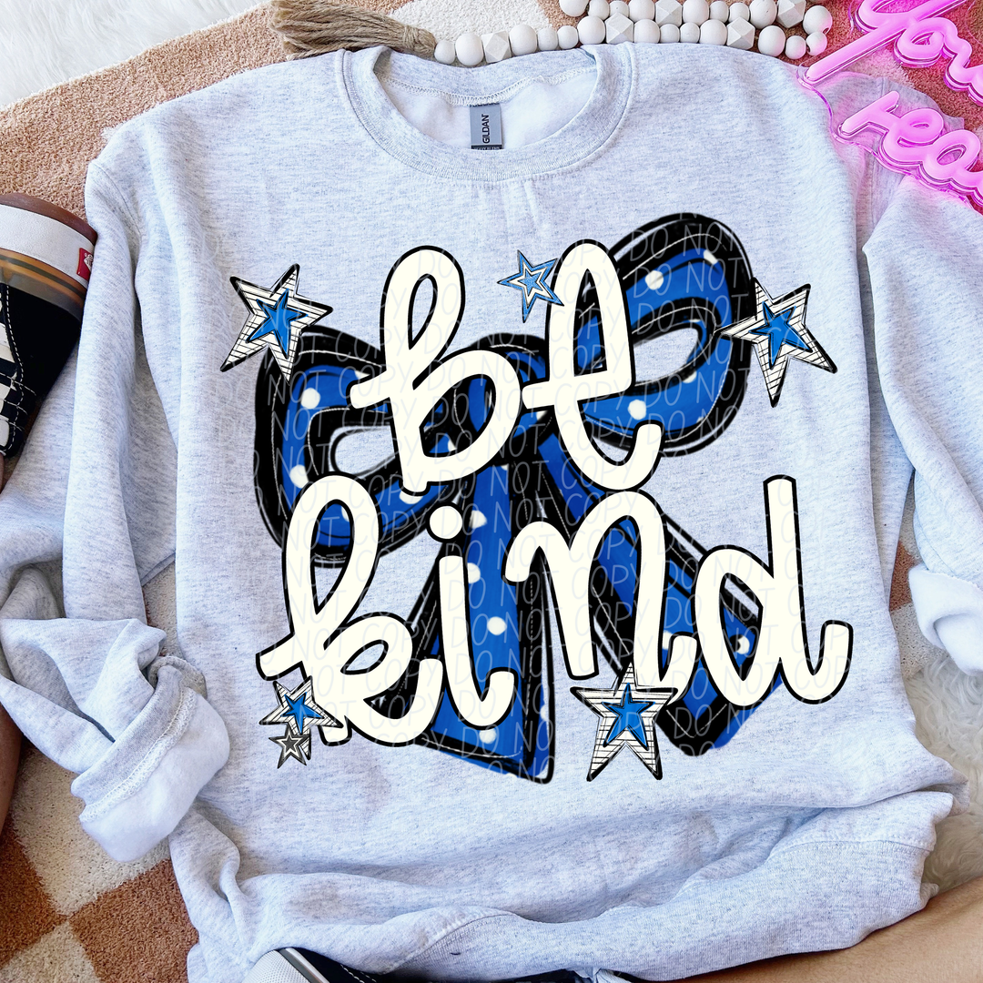 Be Kind Bow DTF Print