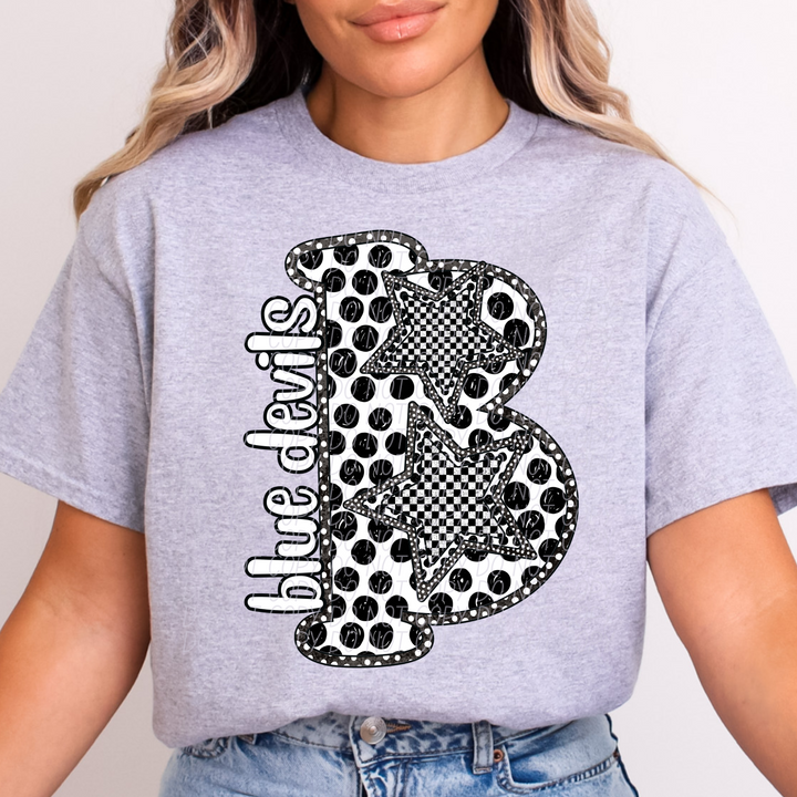 Polka Dot Mascots Youth DTF Print