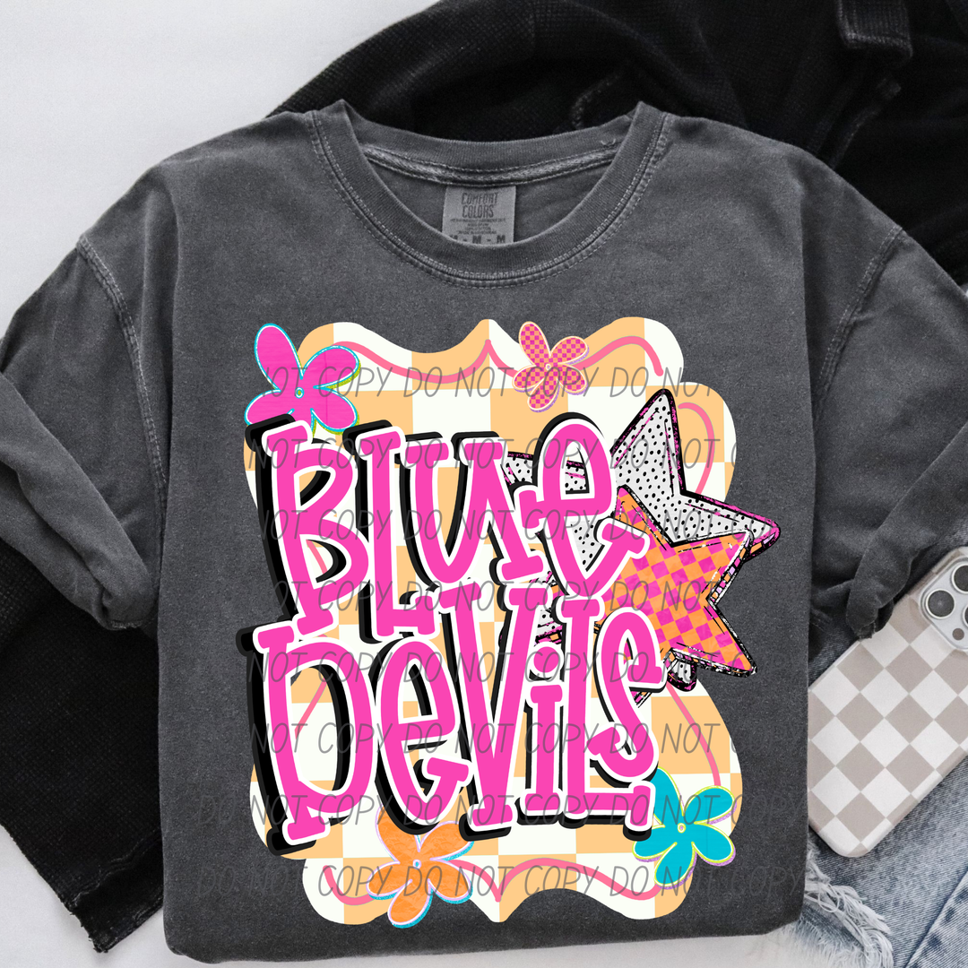 Petal Power Mascots DTF Print