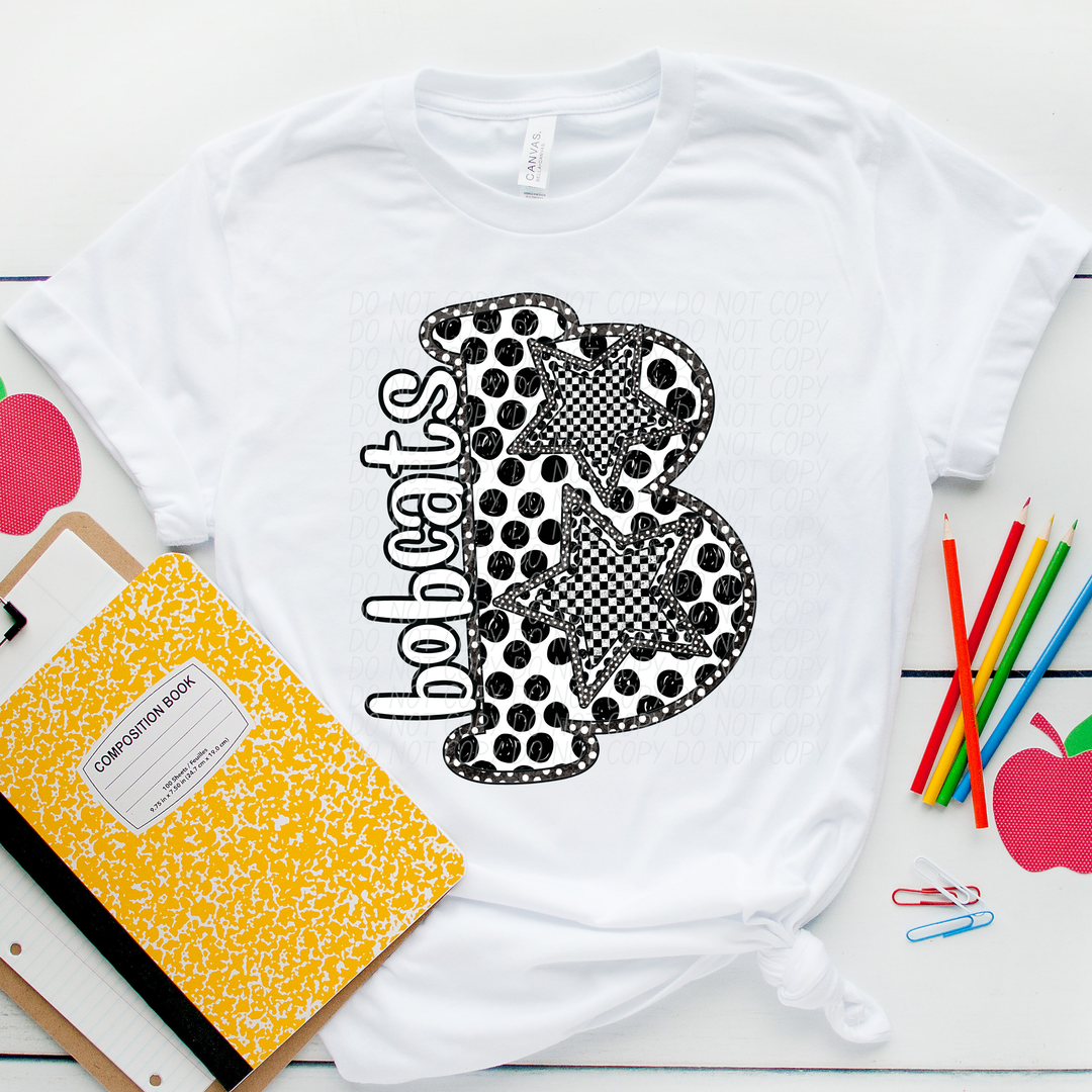 Polka Dot Mascots Youth DTF Print