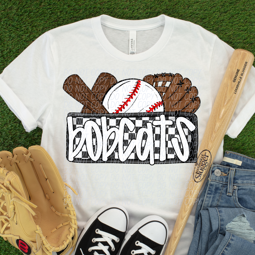 Baseball Mascots DTF Print
