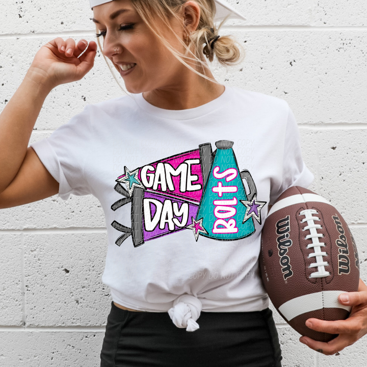 Bright Game Day Mascots DTF Print
