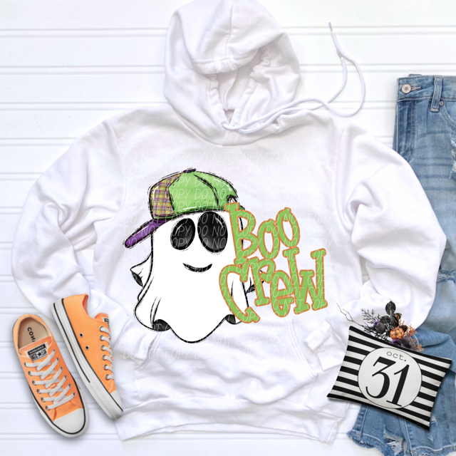 Boo Crew DTF Print