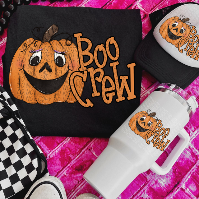 Boo Crew DTF Print